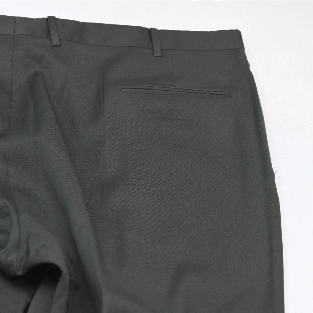 Jos A Bank 50S 44x29 Olive Green 100% Wool Gordon Mens Jacket Pants Suit